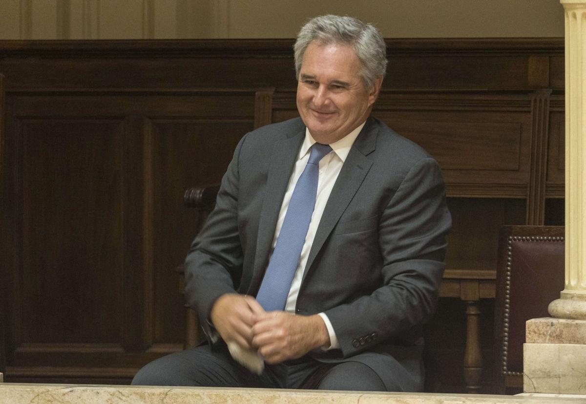 El canciller Quirno en el Senado. (Foto: NA)