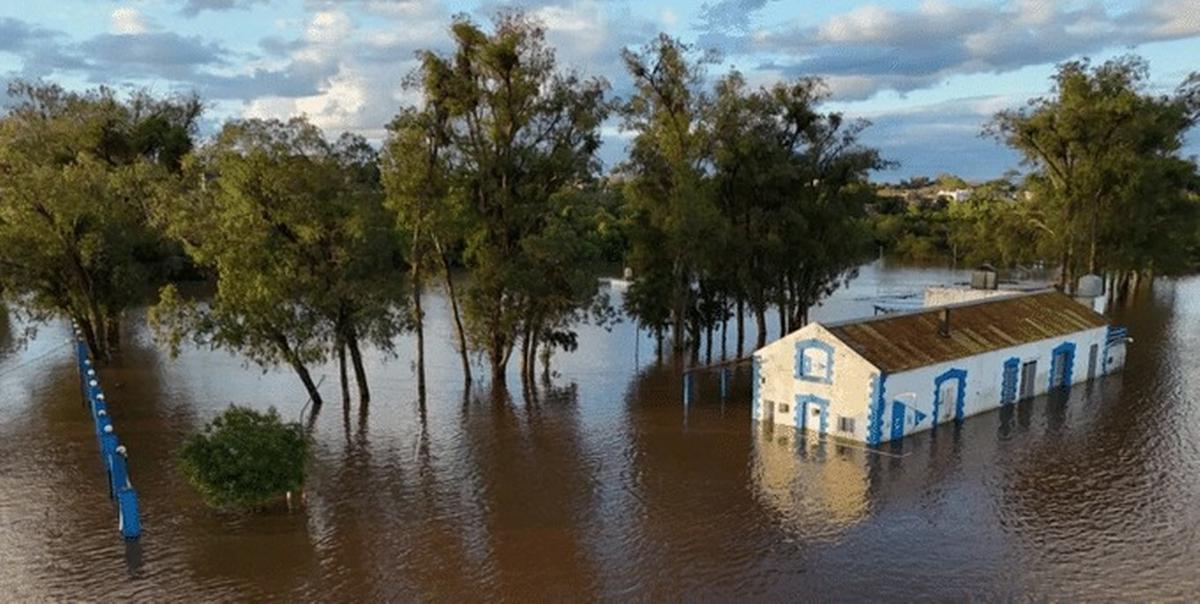 Inundaciones en Goya.