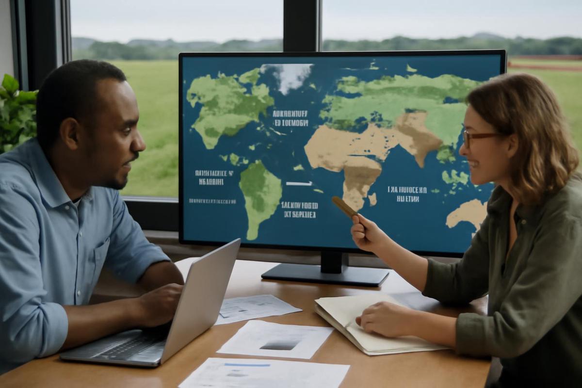 Patrón de lluvia y agricultura