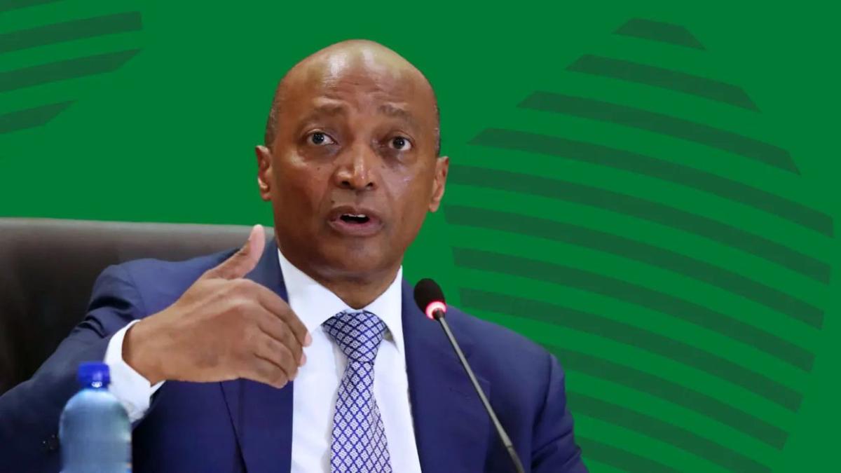 Patrice Motsepe, presidente de la CAF.
