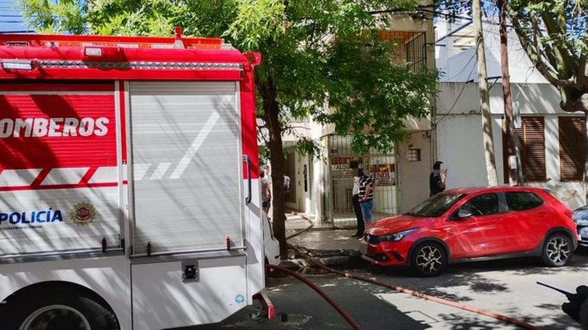 Incendio devastador en departamento de Córdoba