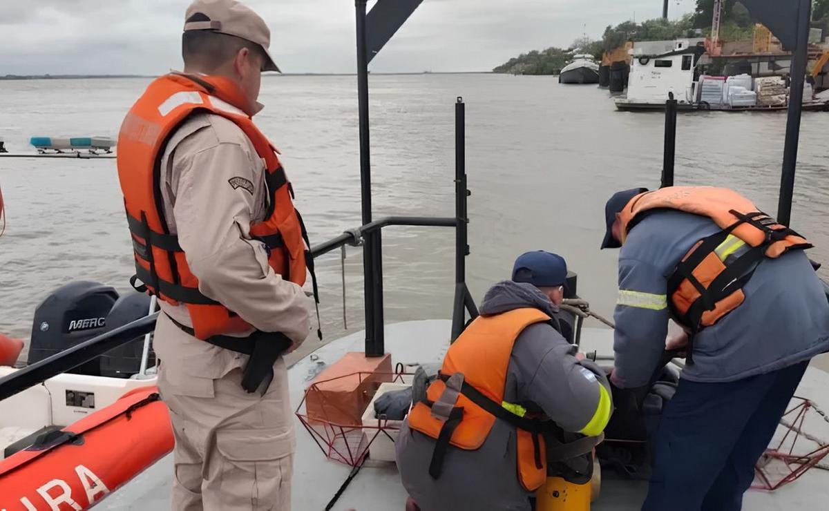 Búsqueda de Prefectura Naval en el Río Paraná.