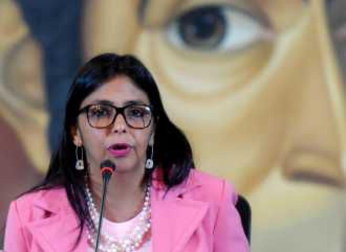 Delcy Rodríguez juró como nueva presidenta de Venezuela.