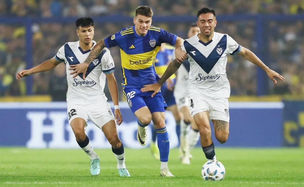 FOTO: Copa Argentina: Boca enfrenta a Vélez en Córdoba por un lugar en la final (Foto: NA).