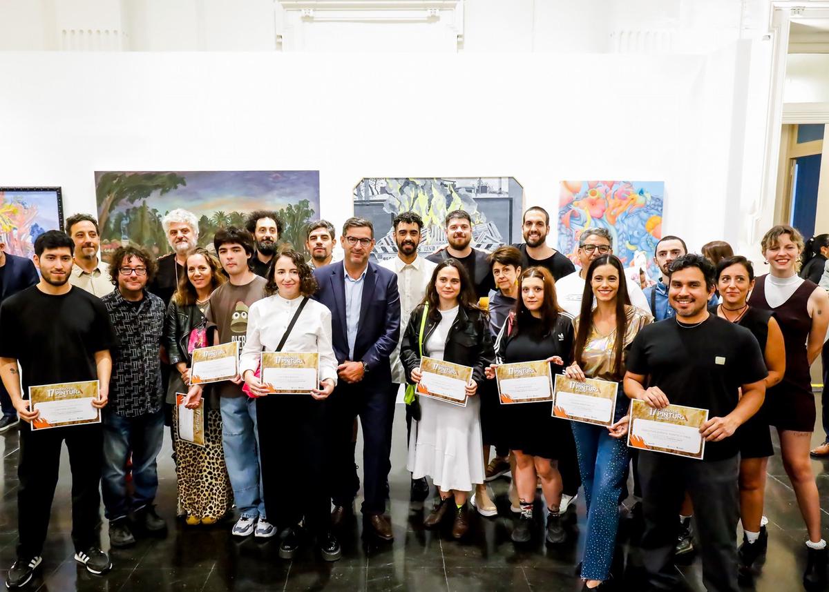 FOTO: BANCOR inauguró la muestra del 17° Premio de Pintura en su Multiespacio Cultural