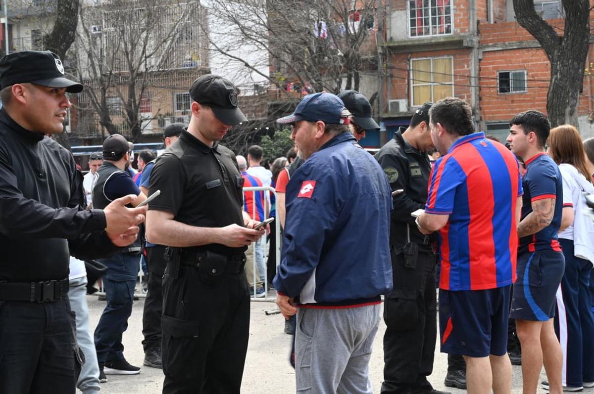 Imagen del operativo que se llevó a cabo.