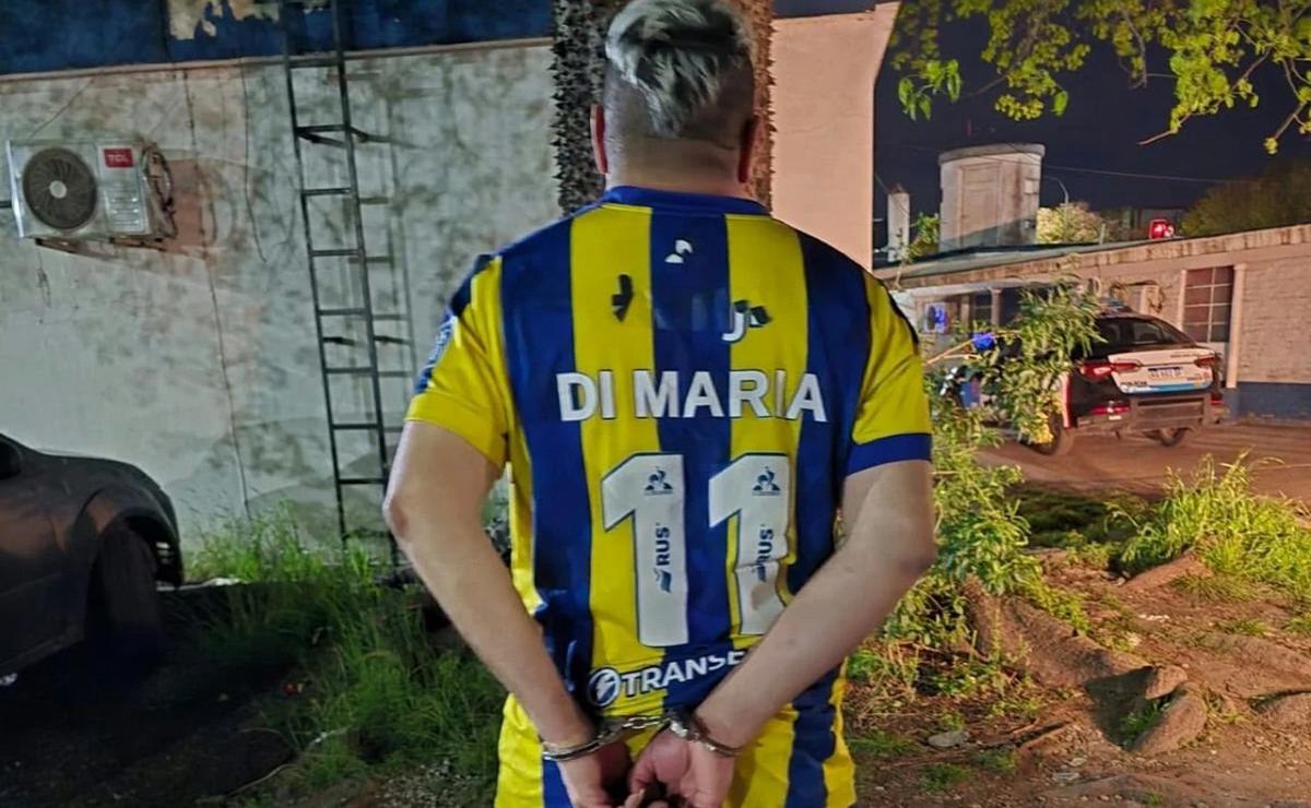 El detenido por atacar a su hermano.