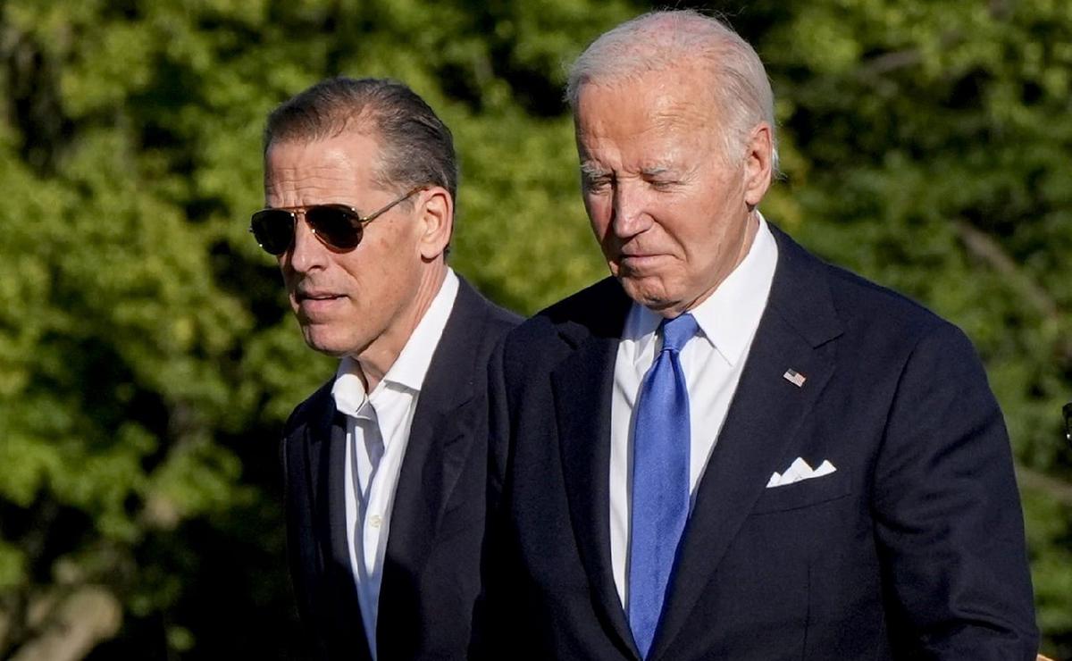 FOTO: Hunter y Joe Biden. (Foto: NBC News)