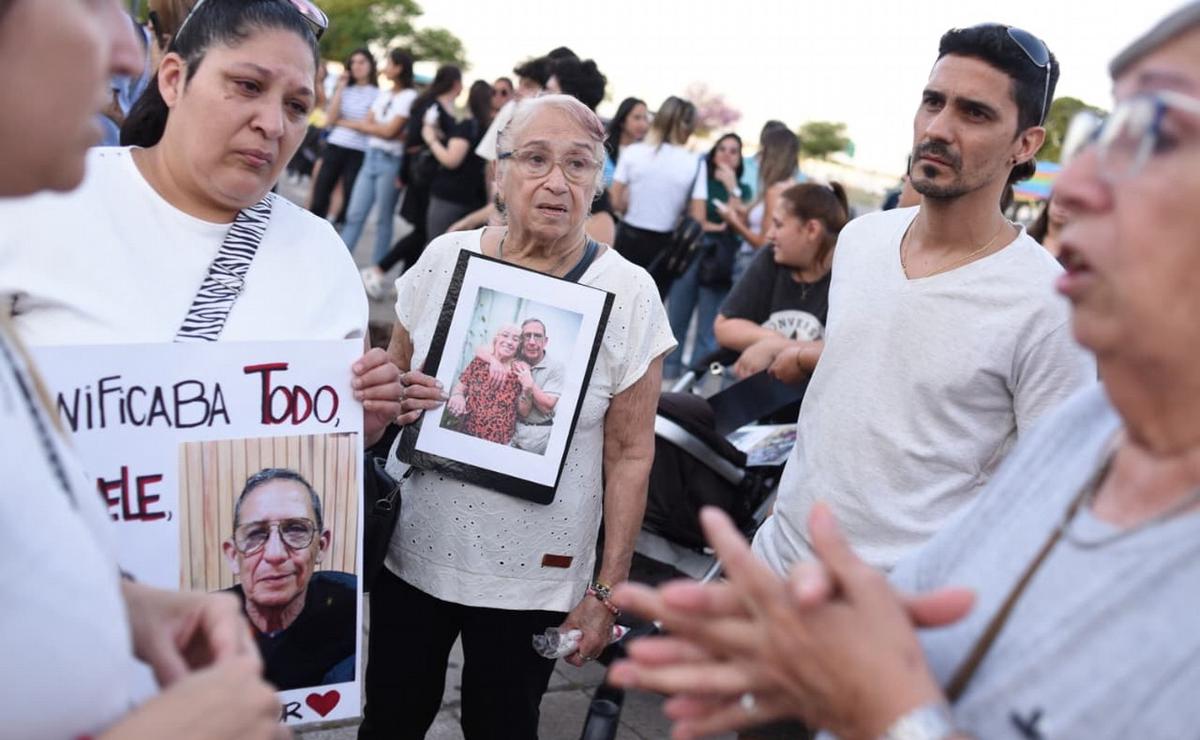 Movilización en Rosario por las víctimas del fentanilo contaminado.