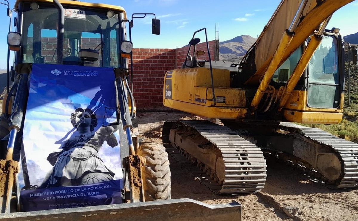 FOTO: Desbarataron una banda que extraía oro de forma ilegal en Jujuy.