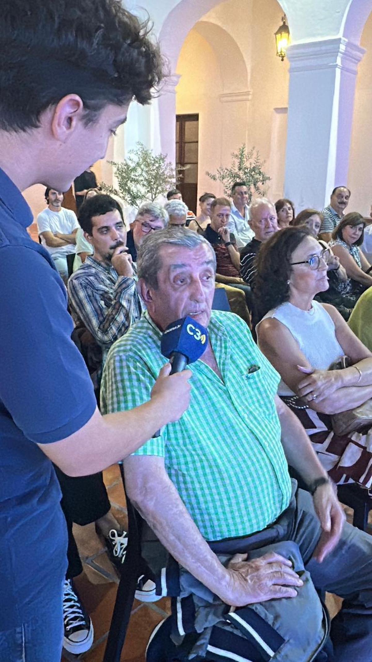El estreno del programa de Chema Forte, en el Cabildo de Córdoba.