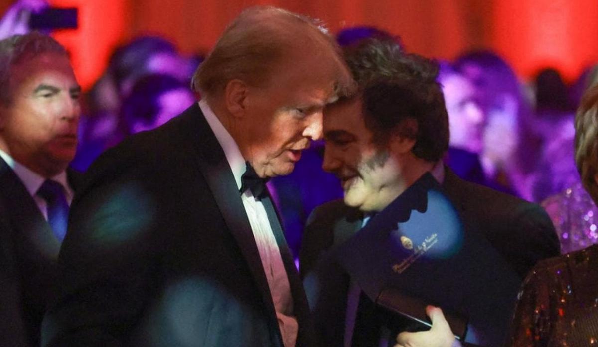 FOTO: Trump y Milei. (Foto:Archivo)