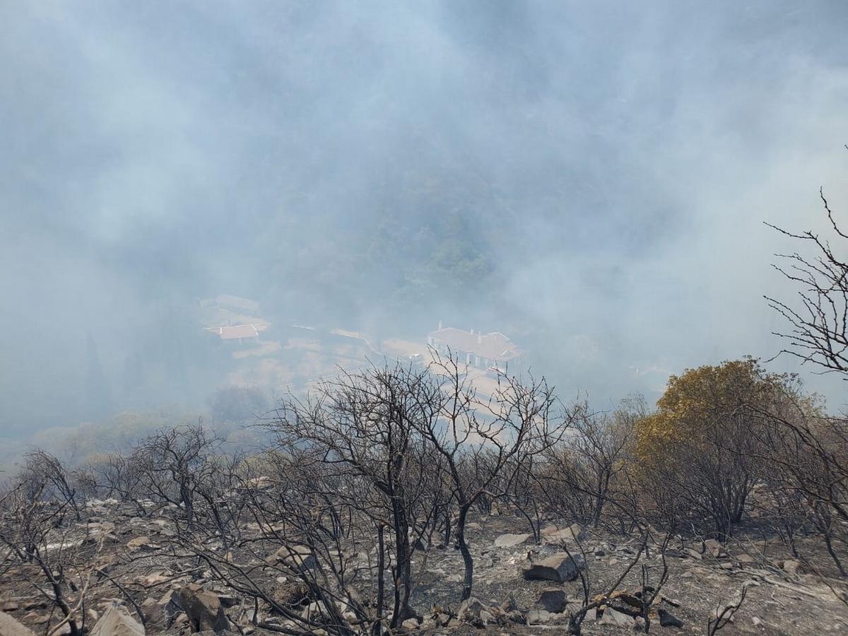 FOTO: Incendios en Punilla