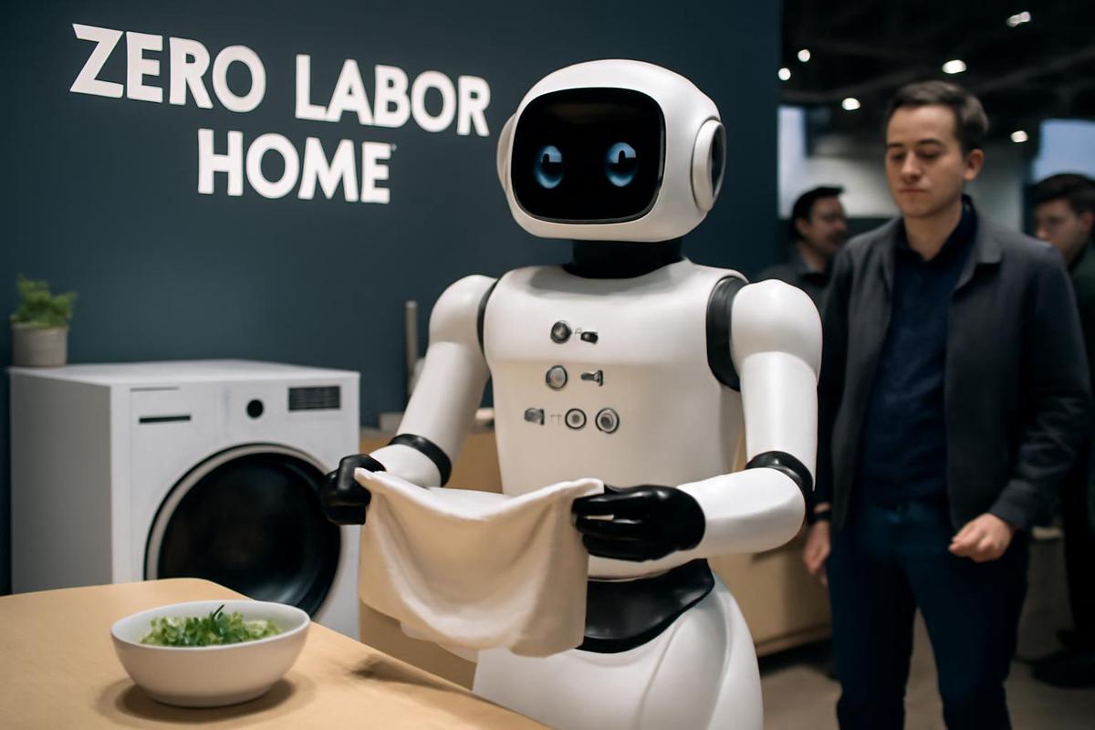 CLOiD, el nuevo robot de LG