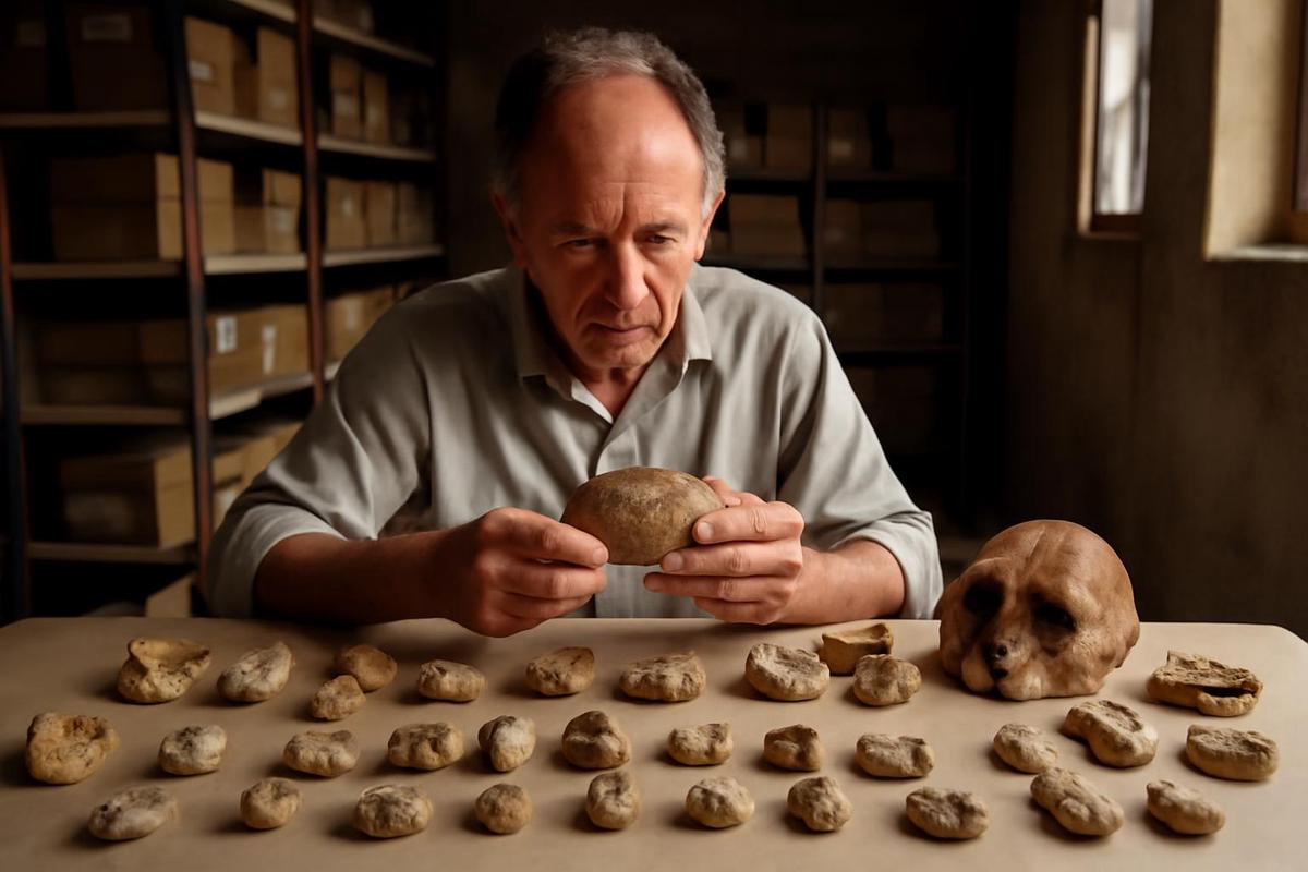 Fósil de Homo erectus encontrado en Sudáfrica