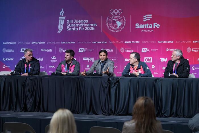Pullaro celebró la gran afluencia de público en los Juegos Suramericanos de Santa Fe 2026