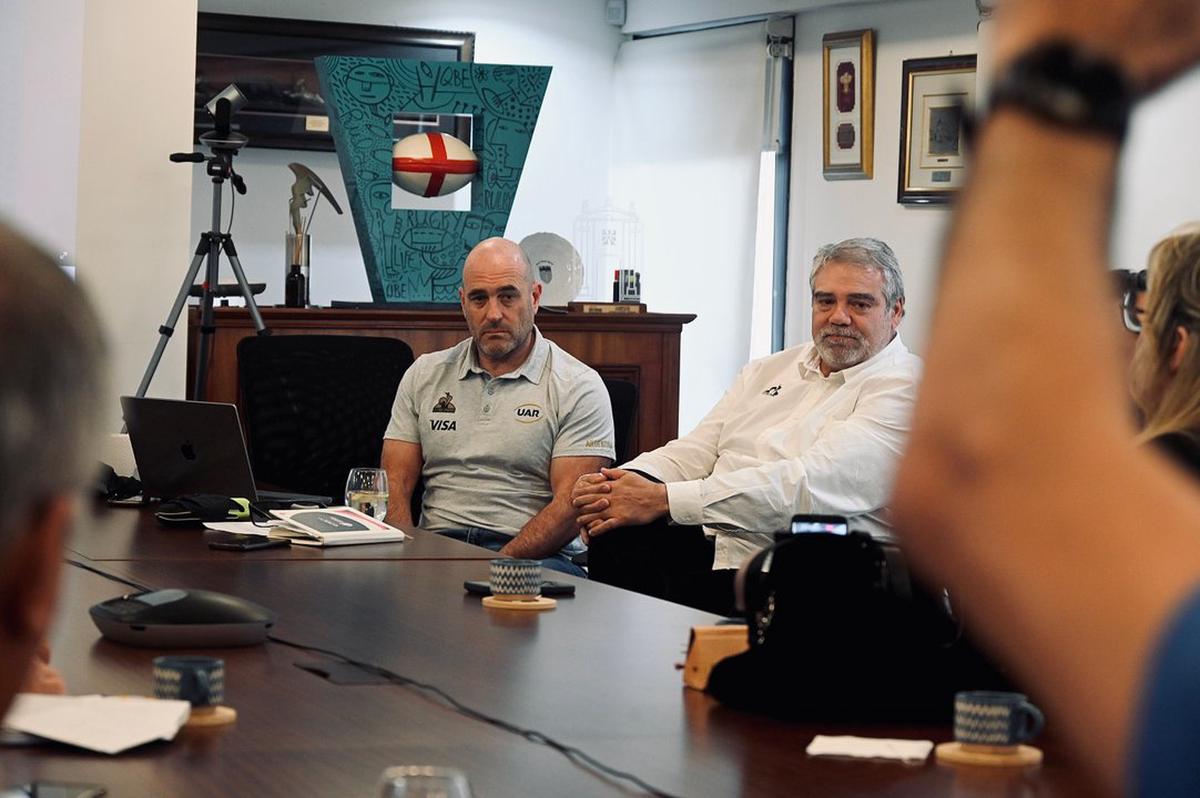Sergio Abbate, Coordinador de Capacitación UAR, y Víctor Luna, Gerente de Competencias y Desarrollo de la UAR.