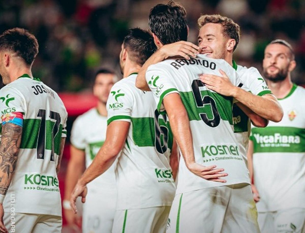 Federico Redondo anotó en el triunfo del Elche (Foto: @elchecf)