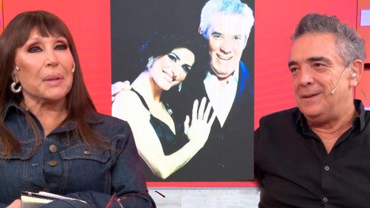 Nito Artaza y Moria Casán.