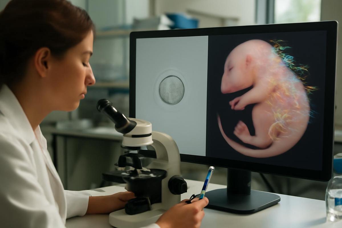 Sistema de grabación de ADN en acción