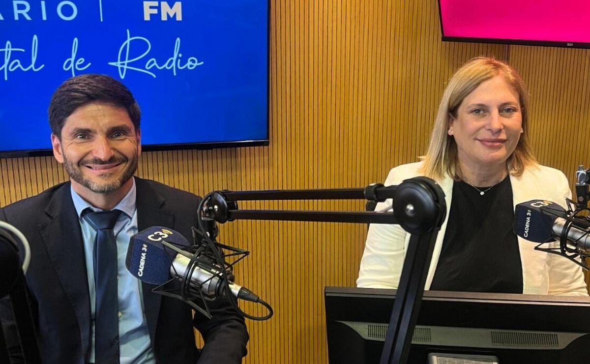 Pullaro y Scaglia en Cadena 3 Rosario.