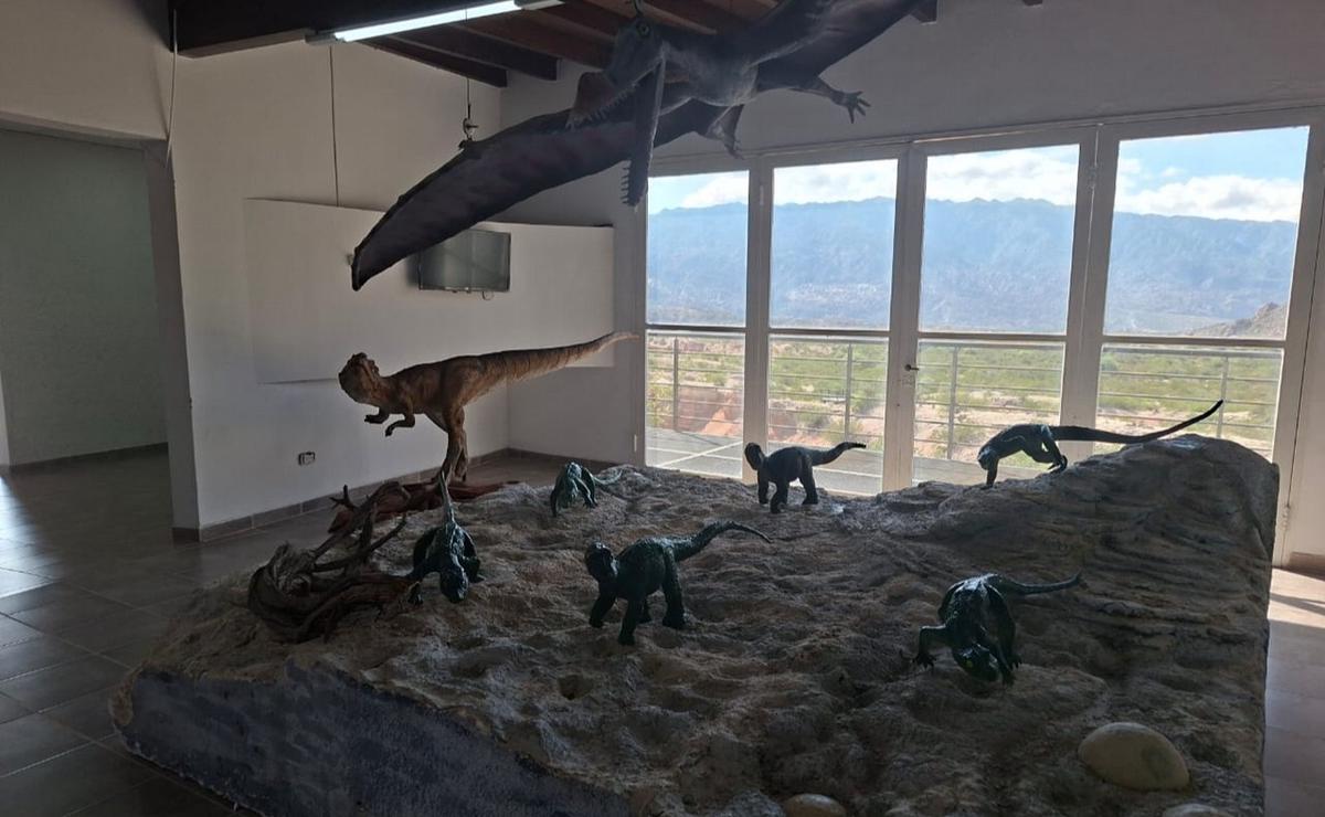 Parque de Dinosaurios en Sanagasta.