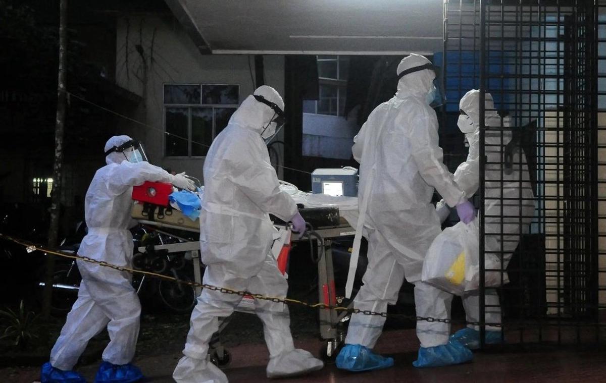 Brote de Nipah en India - Foto X @Iam_Shubham3