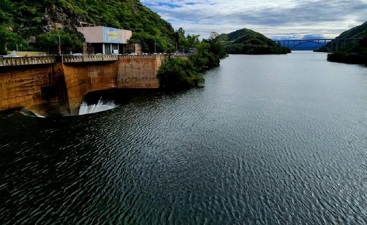 Así estaba el dique San Roque el martes 11 de marzo. (Foto: gentileza)