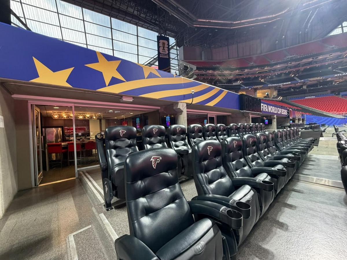 El imponente estadio de Atlanta que albergará el duelo de octavos este martes.