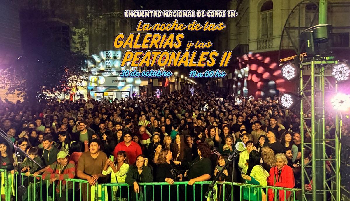 La Noche de las Galerías y las Peatonales vuelve al Centro de Córdoba con cinco escenarios