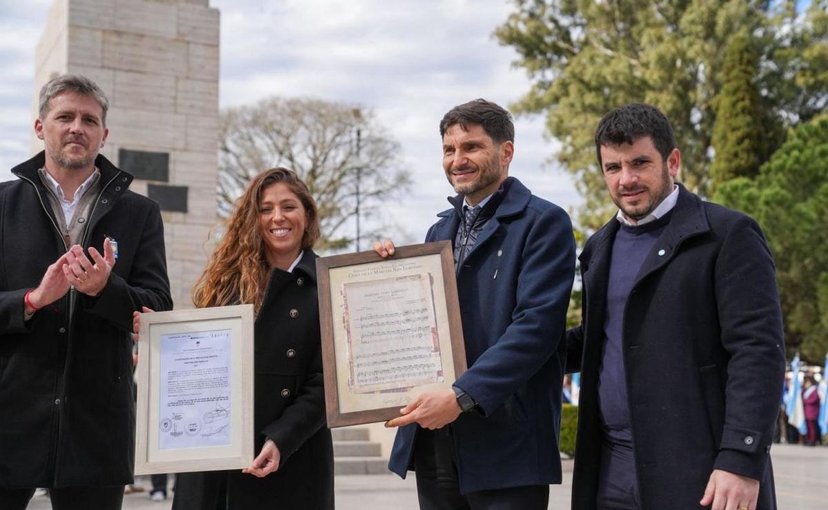 En Venado Tuerto, Pullaro reivindicó el legado de San Martín