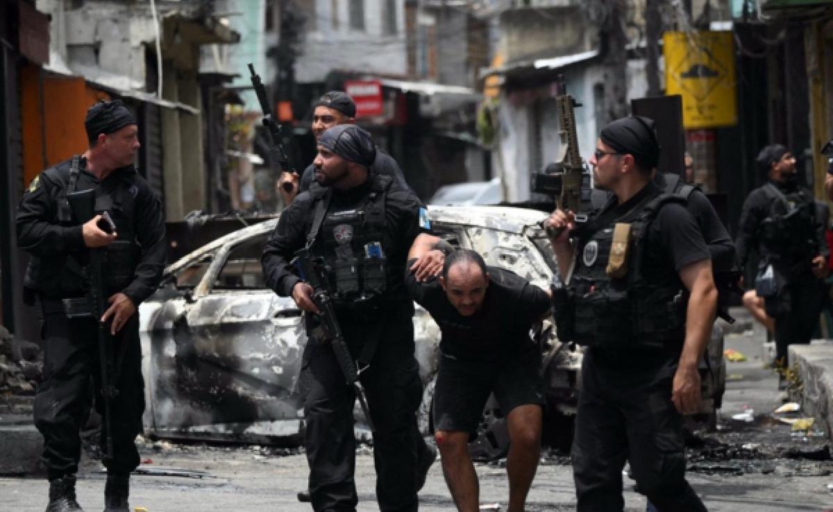 Al menos 60 muertos en una operación contra el narcotráfico en Brasil. (Reuters)