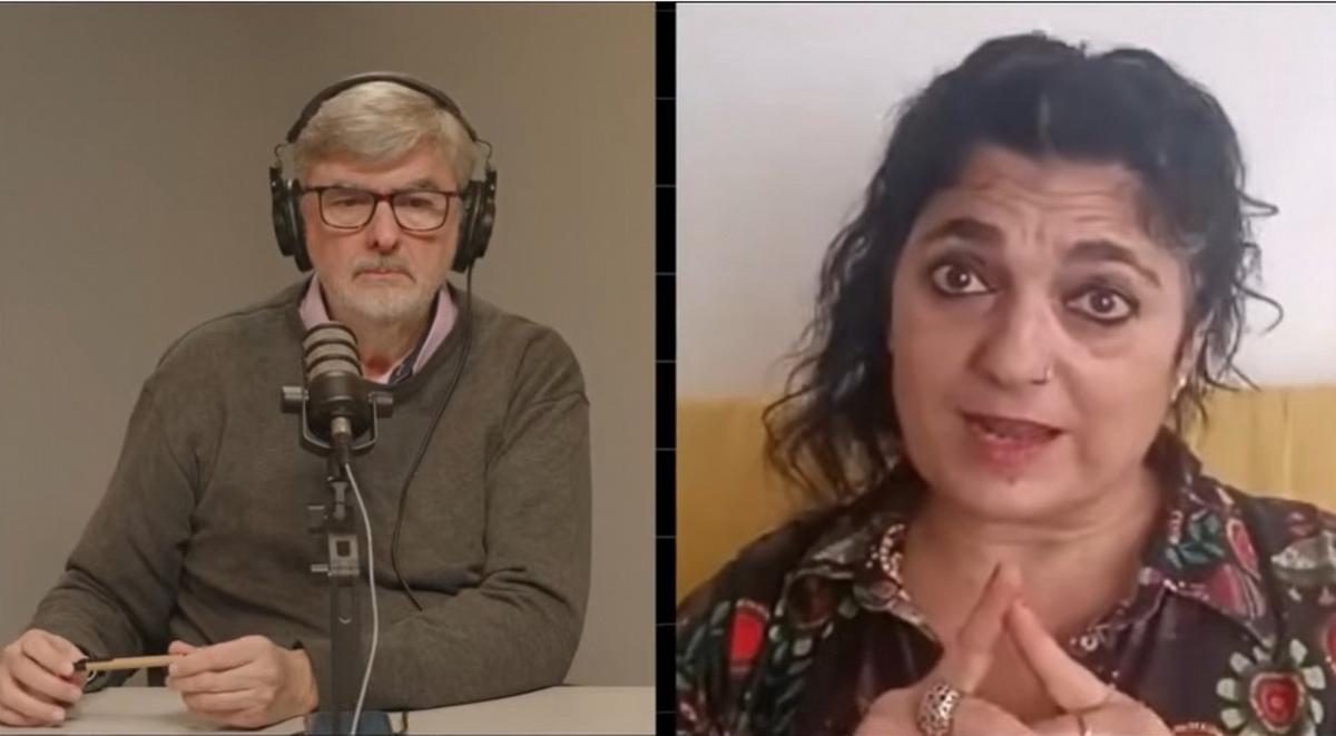 La licenciada en psicología, Débora Blanca, entrevistada por Sergio Suppo.