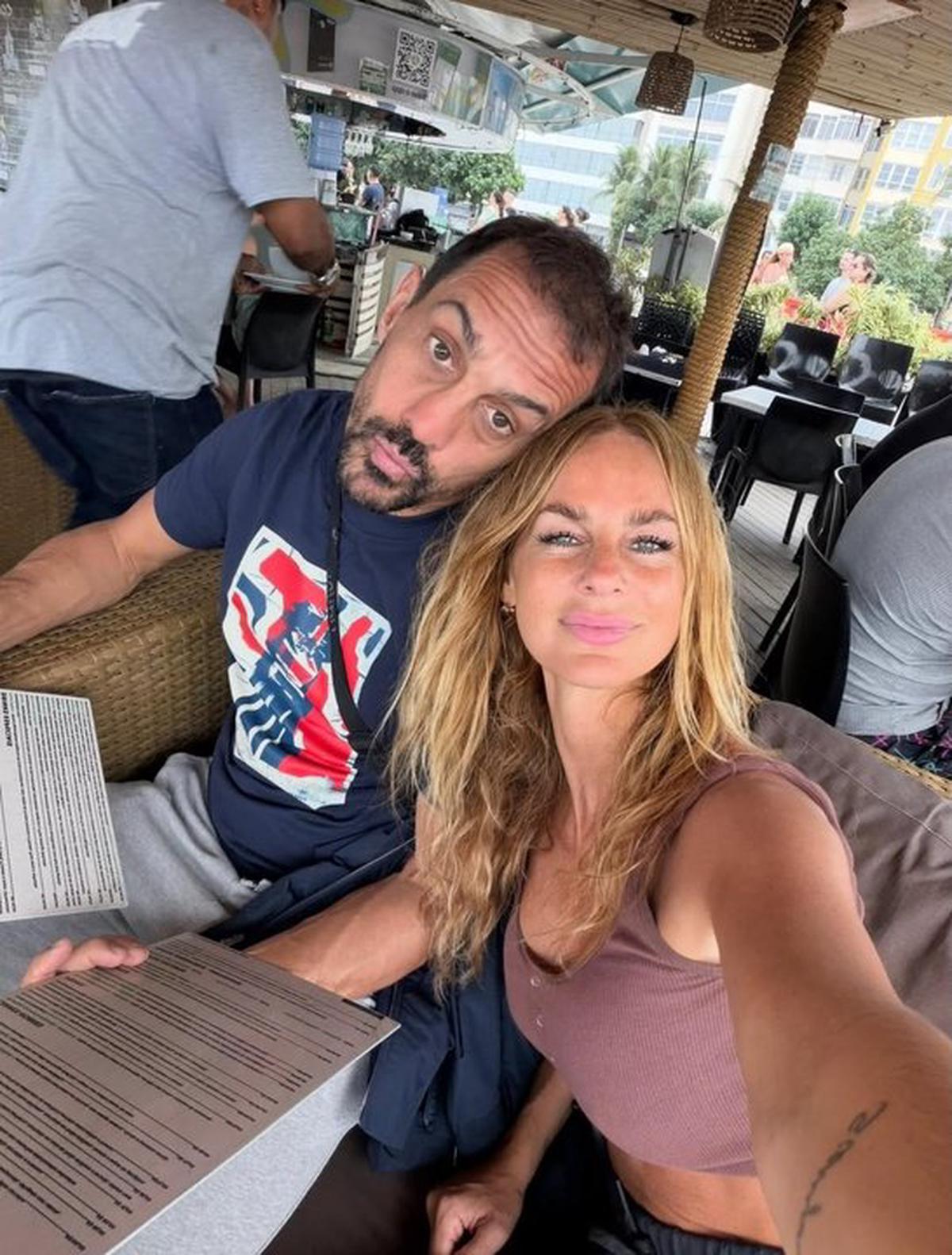 Sabrina Rojas y José Chatruc.
