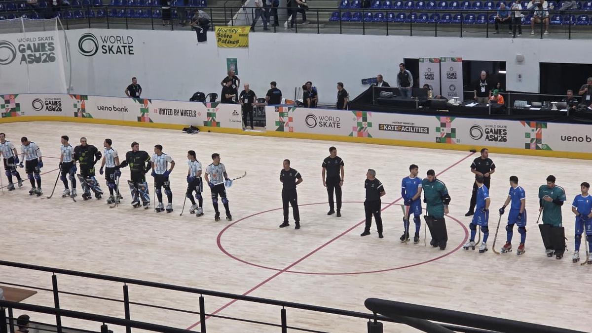 Argentina sueña en el Mundial de hockey sobre patines.