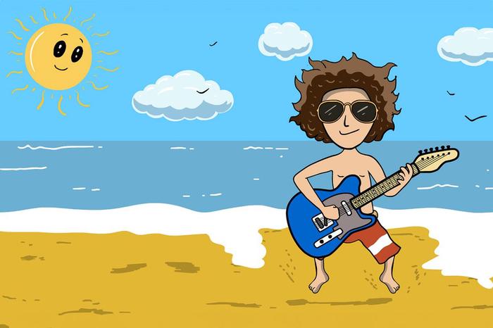 Un show familiar en vacaciones de invierno que revive las canciones de Andrés Calamaro