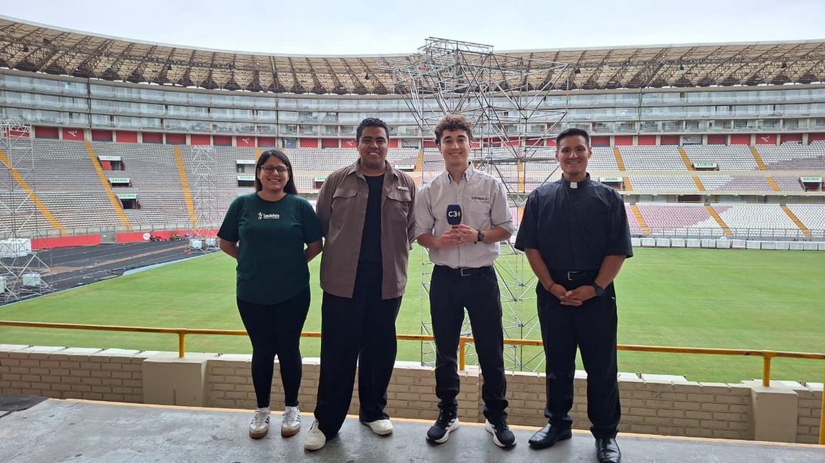 El Estadio Nacional de Perú se prepara para recibir a León XIV: esperan a más de 50 mil jóvenes