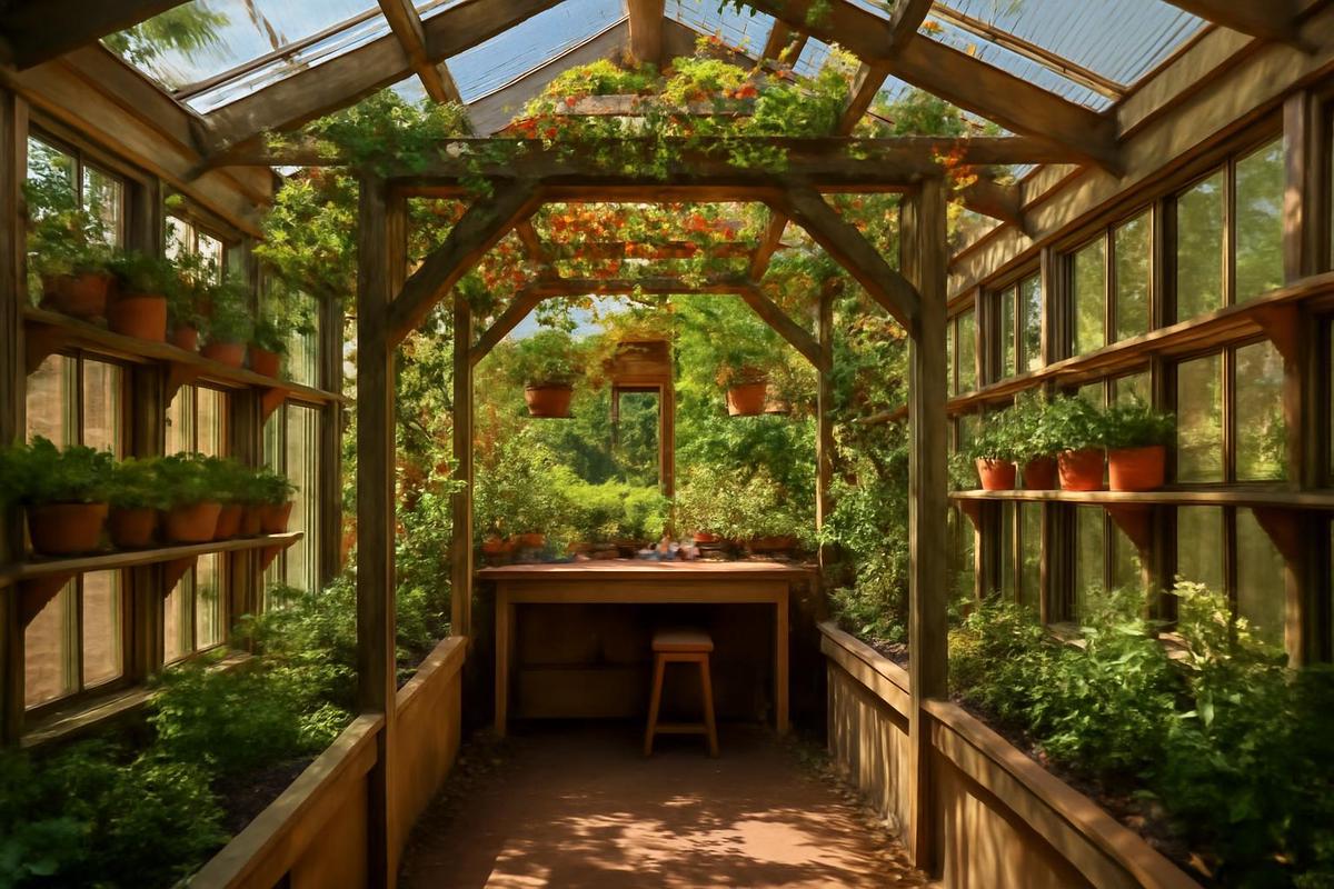 Invernaderos de madera: funcionalidad y estilo para tu jardín