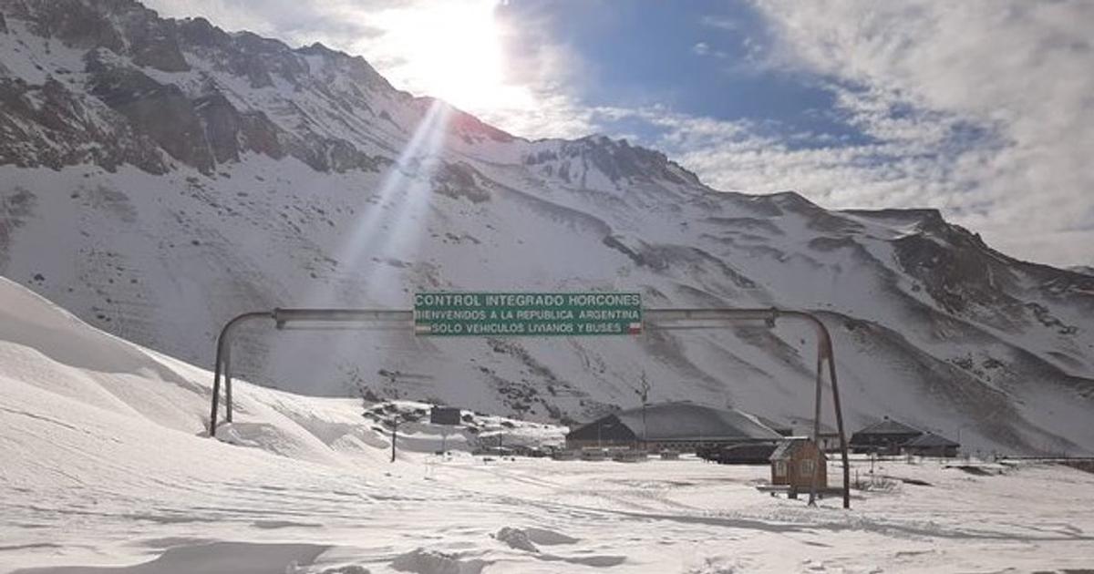 Cierra el Paso Cristo Redentor por mal tiempo hasta nuevo aviso