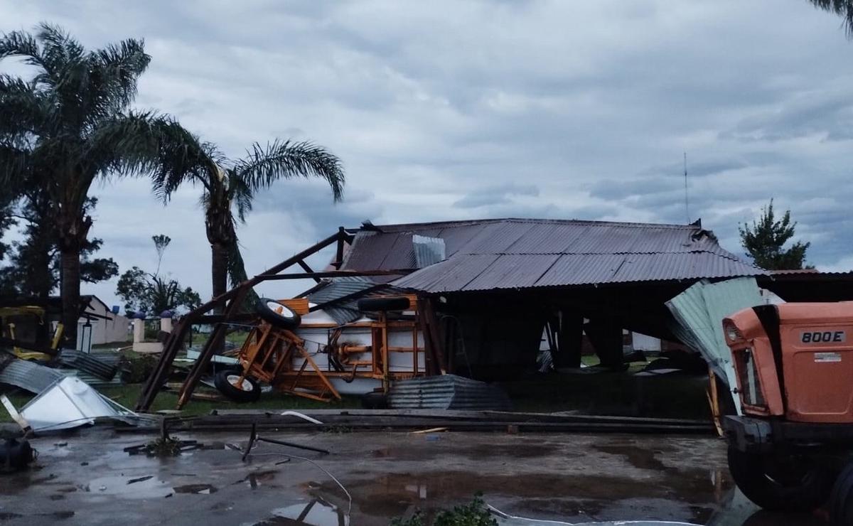 FOTO: Violento tornado en Virginia, Santa Fe.