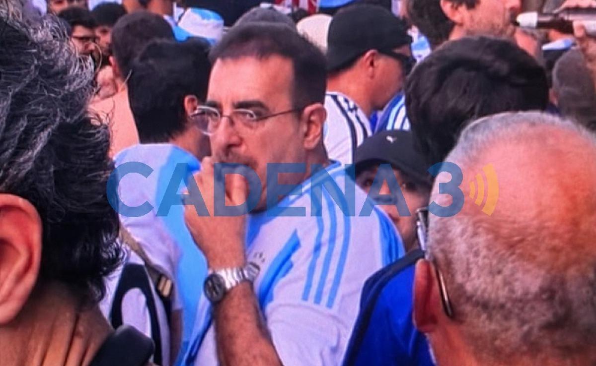El exconcejal Ricardo Moreno, en Miami, a horas del partido de Argentina-Cabo Verde.