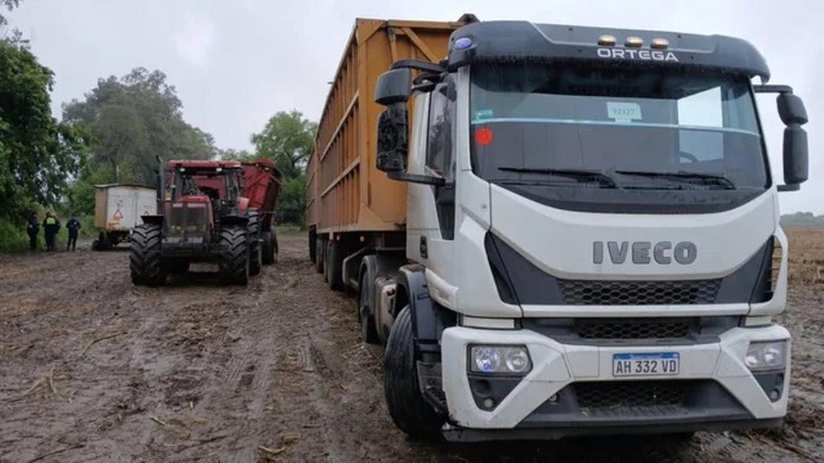 Tragedia en el campo: joven camionero pierde la vida