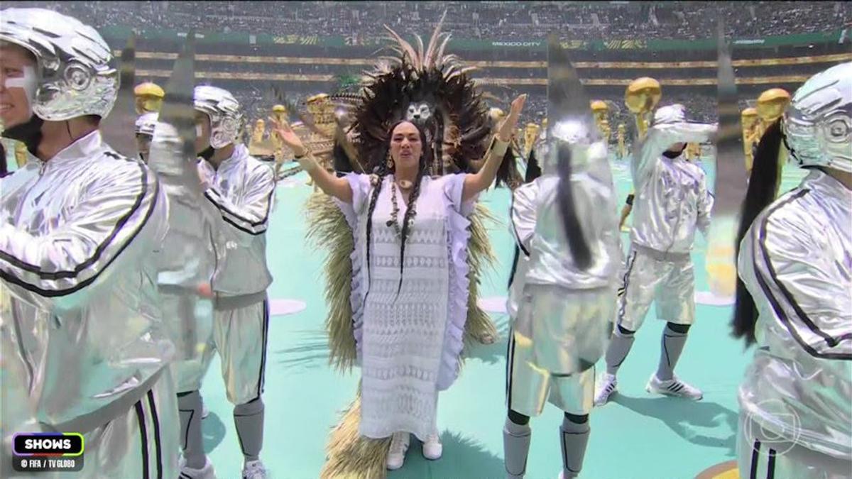 La ceremonia inaugural del Mundial 2026. (Foto:AP)