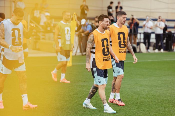 El cronograma de la selección argentina: este lunes, entrenamiento en Kansas