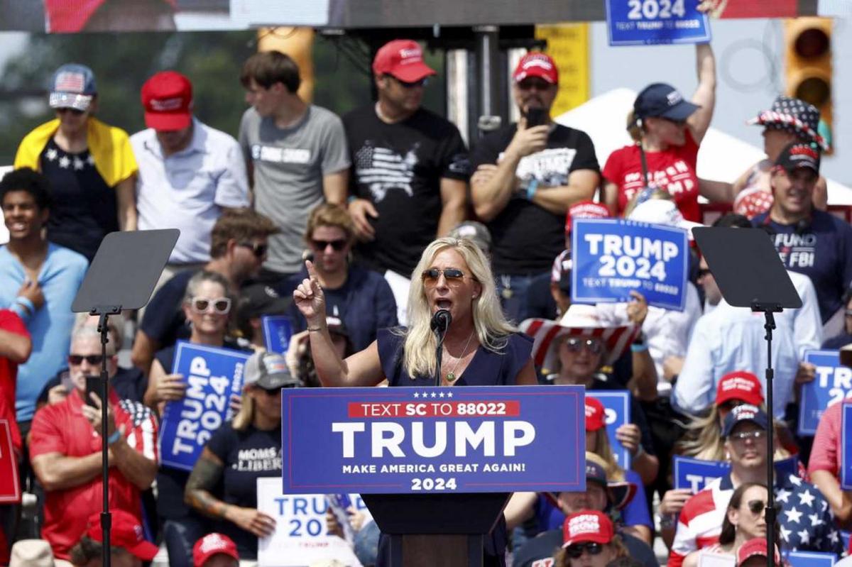Marjorie Taylor Greene fue una aliada de Trump: ahora habla de