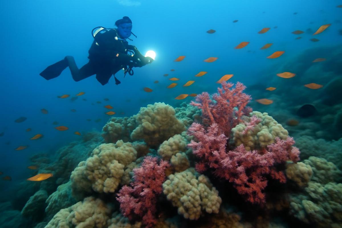 Arrecife de coral redescubierto en Benin