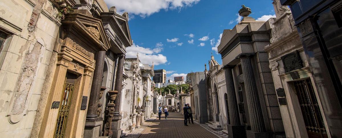 Cementerio de la Recoleta.