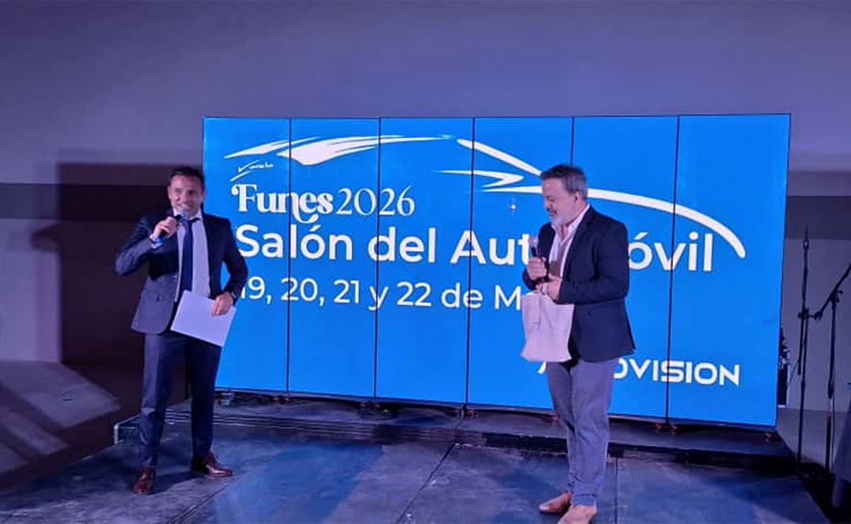 Funes presentó el Salón del Automóvil 2026 a realizarse en Marzo.