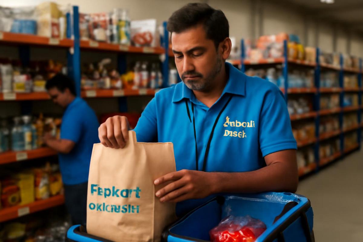 Flipkart Minutes en acción
