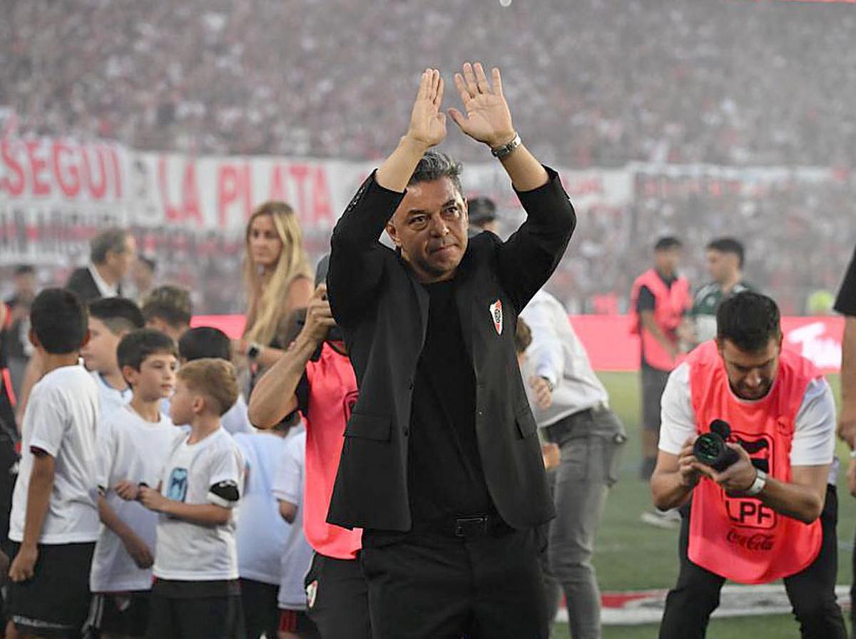 Las mejores fotos de la despedida de Gallardo de River.